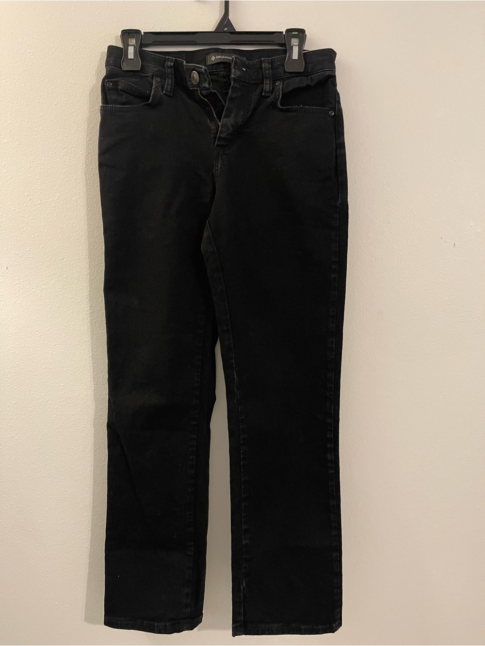 Lee Black Women's Straight-Leg Jeans